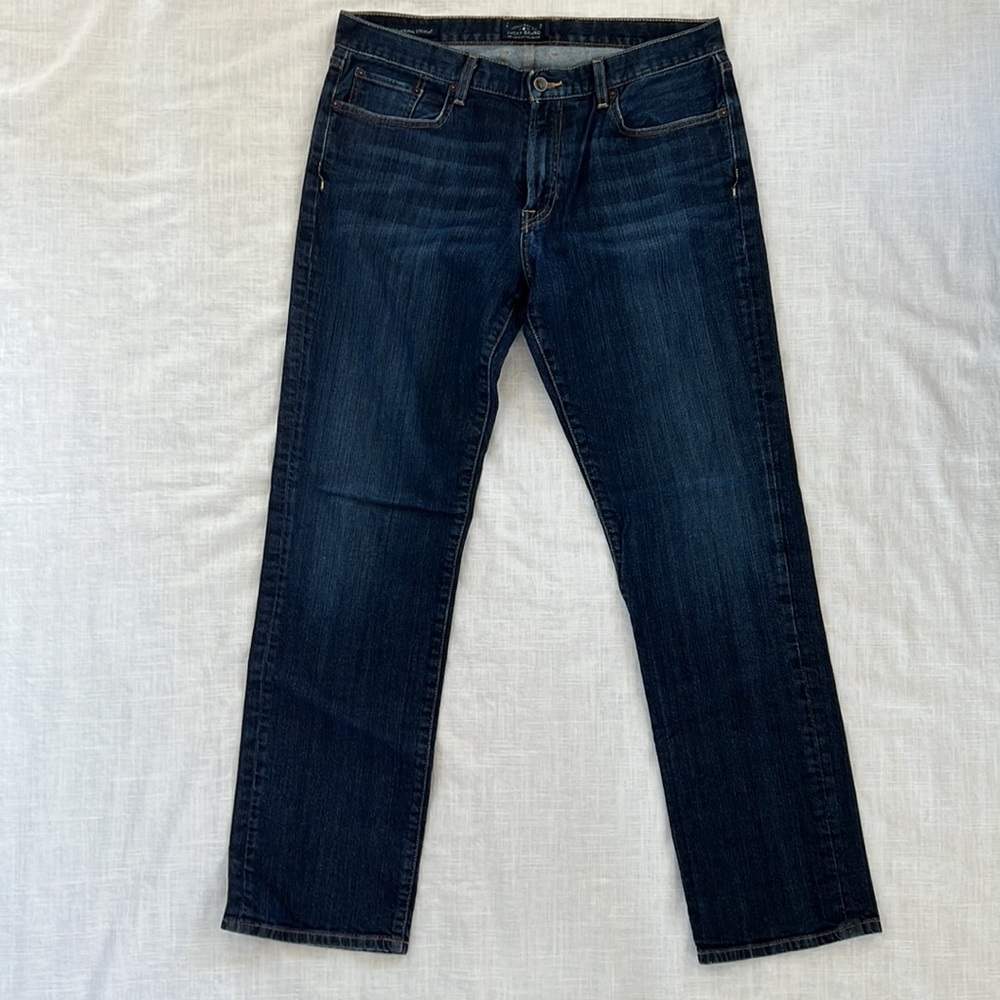 Men Lucky Brand 221 Original Straight jeans. Size 36W / 34L. - Picture 2 of 10